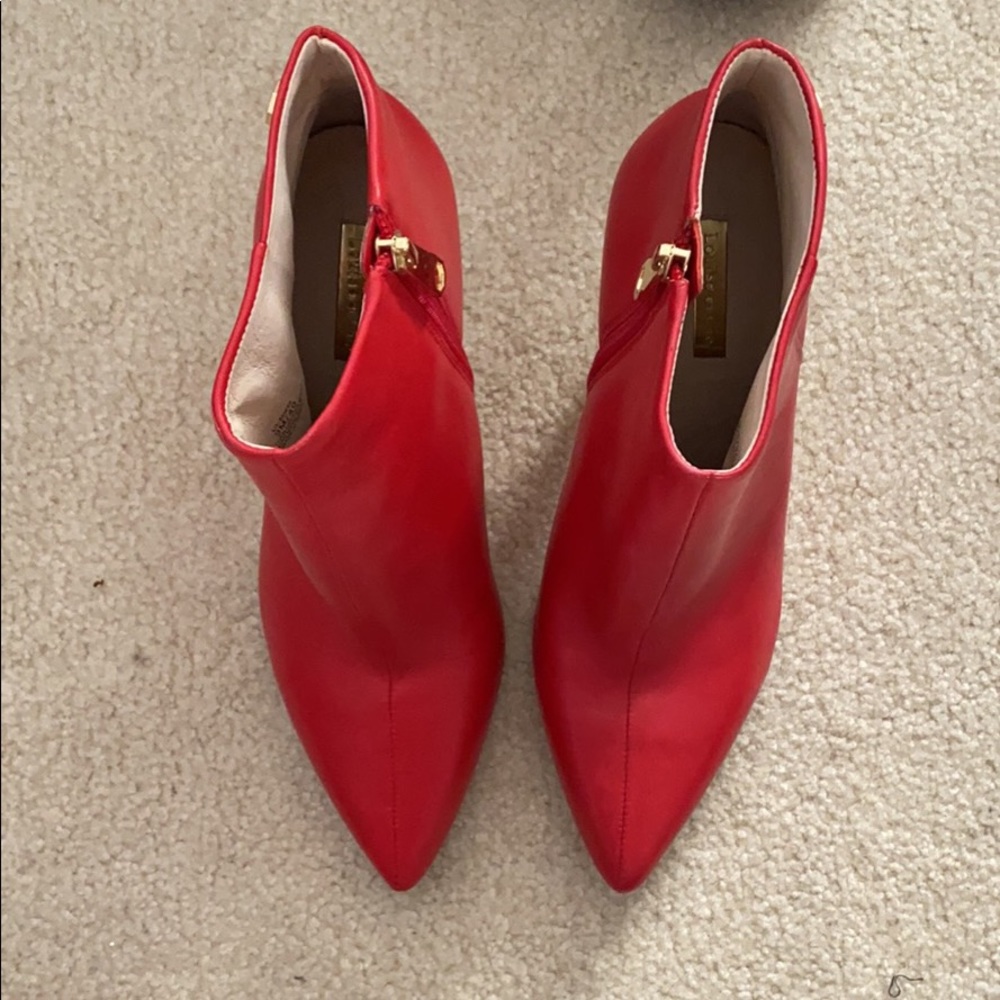 Louise et cie red booties